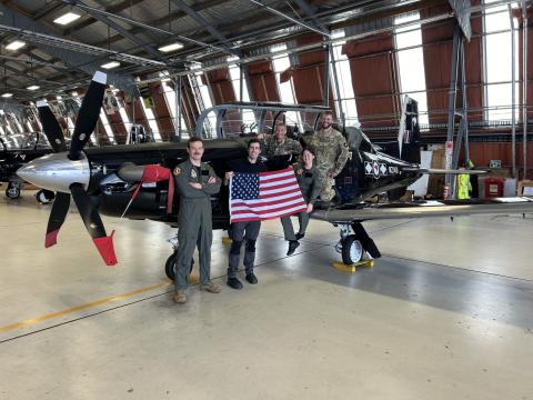 A photo of US Air Force pilots.